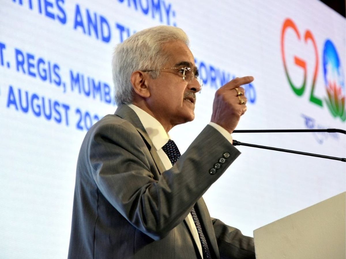 Reserve Bank of India governor Shaktikanta Das