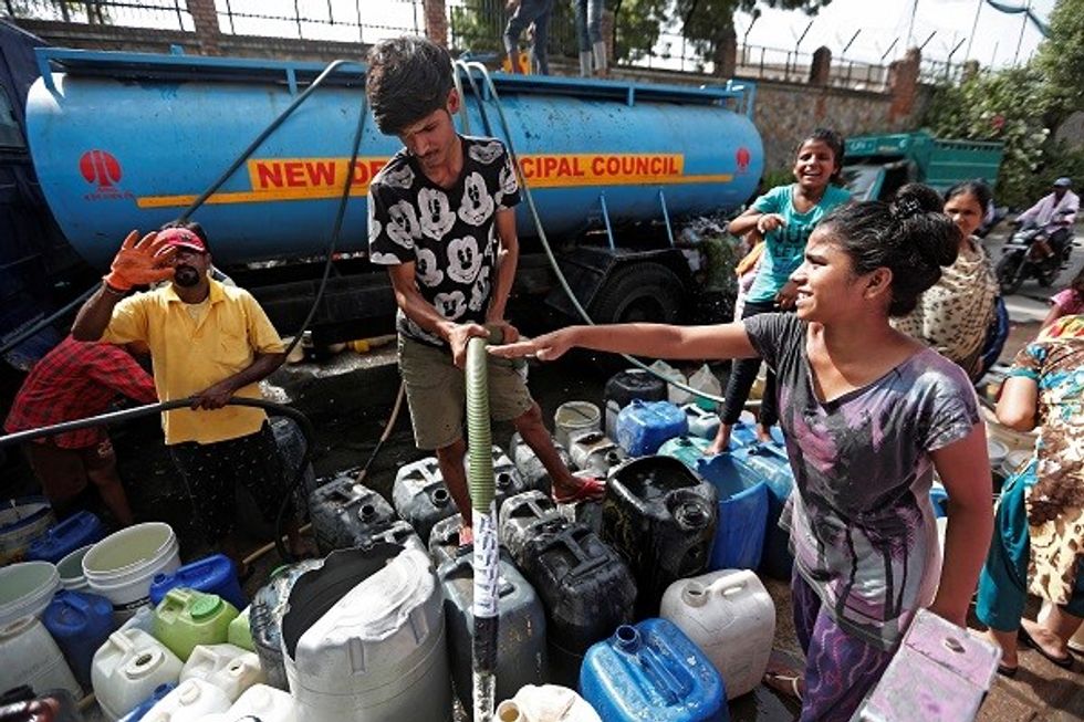 In Drought-Hit Delhi, The Poor Fight For Every Drop