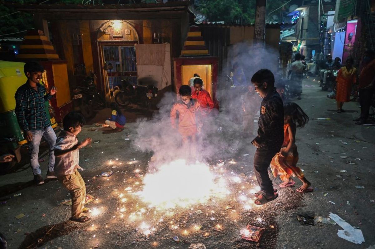 Diwali celebrations leave Delhi air dangerously toxic