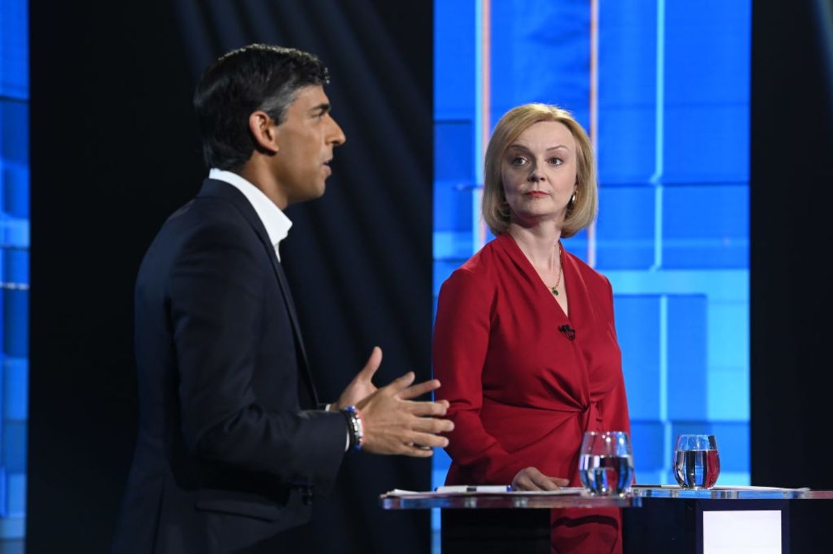 Rishi Sunak and Liz Truss