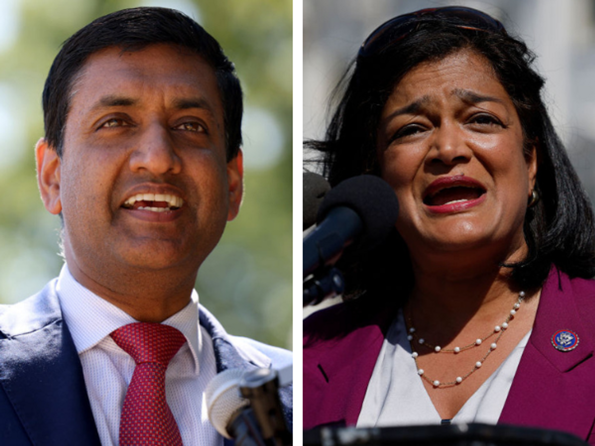 Ro Khanna and Pramila Jayapal