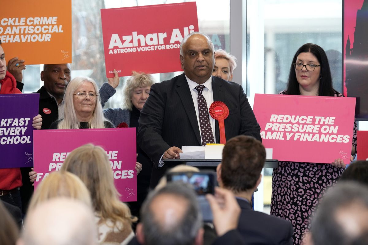 Azhar Ali dropped by Labour in Rochdale over Israel comments