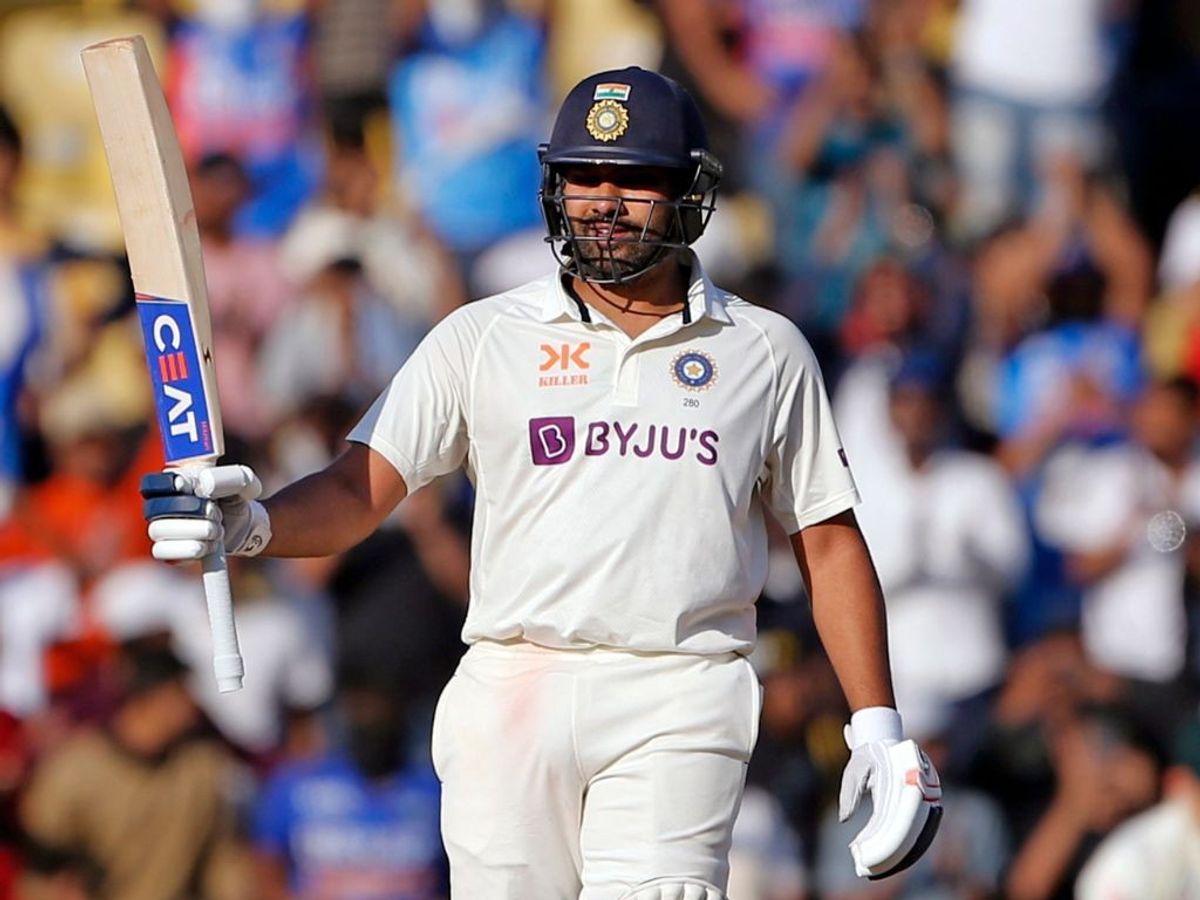 Rohit Sharma scores hundred in 1st Test against Australia in Nagpur