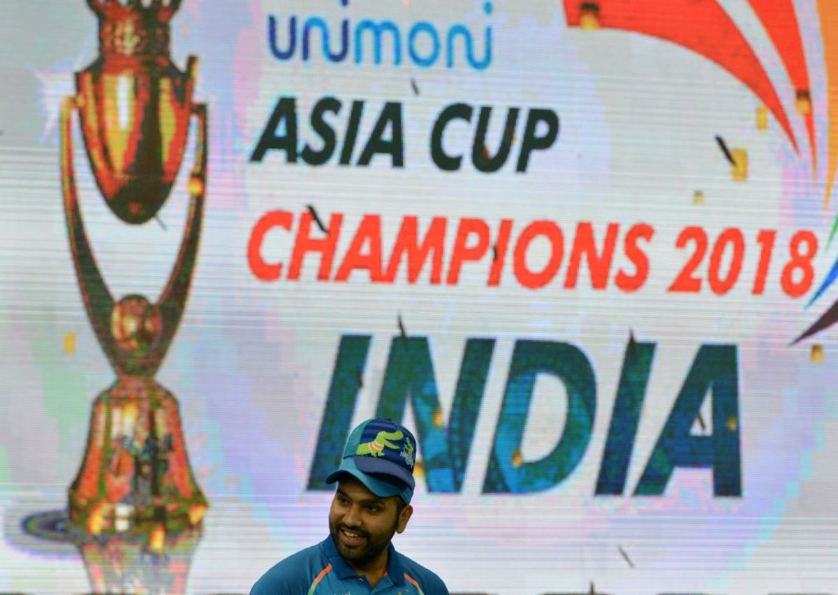 Rohit Sharma was the captain of India team in the 2018 Asia Cup