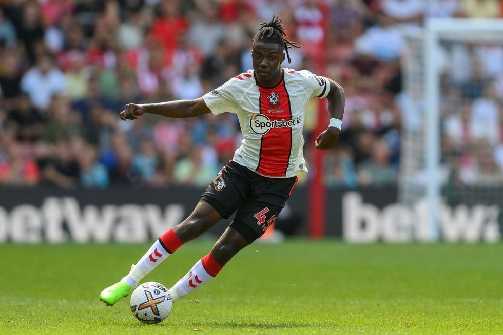 Romeo Lavia in action