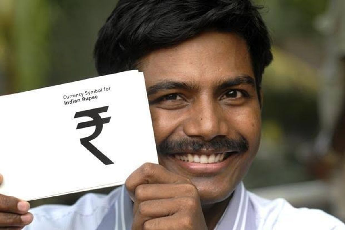rupee symbol designer