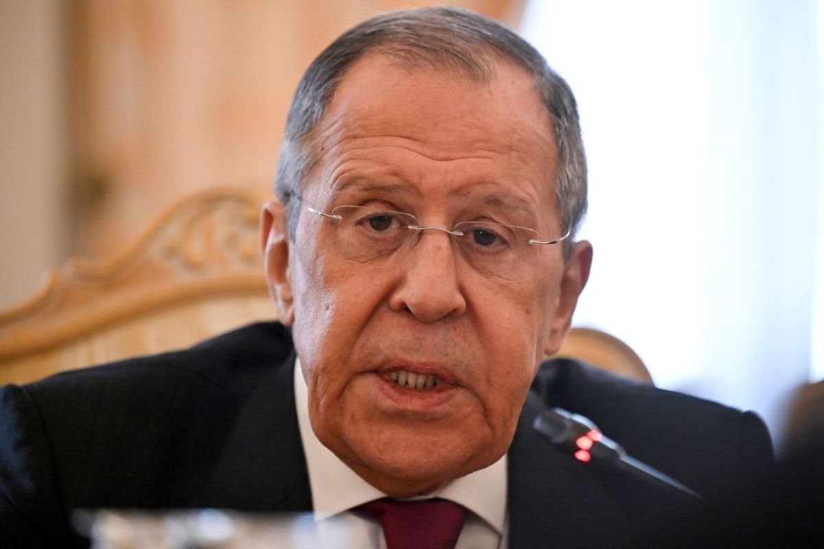 Russian foreign minister Sergei Lavrov