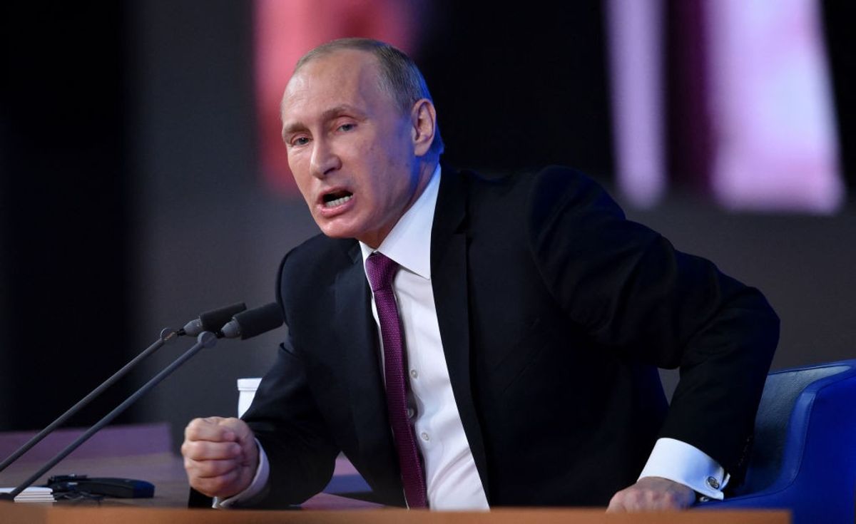 Russian president Vladimir Putin