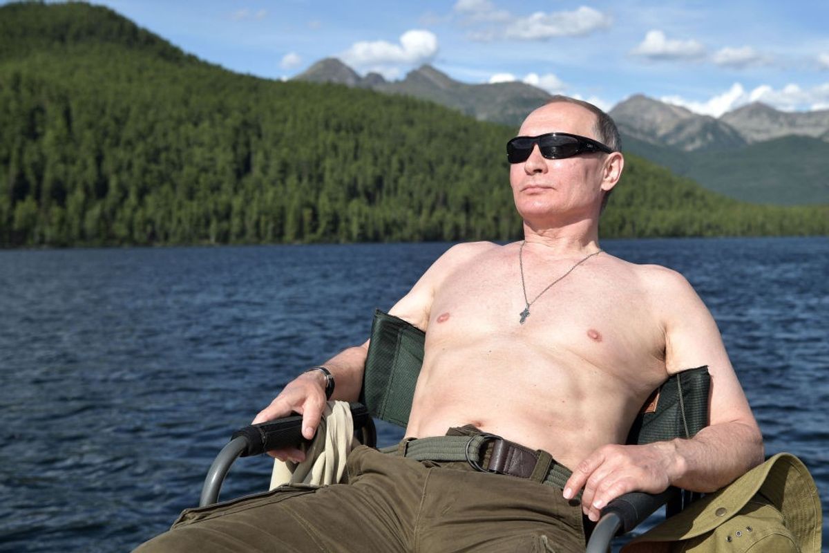 Russian president Vladimir Putin