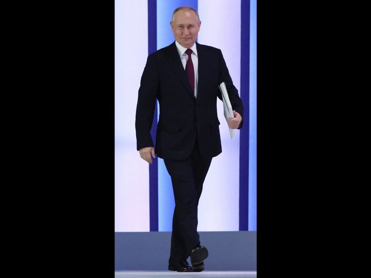 Russian president Vladimir Putin