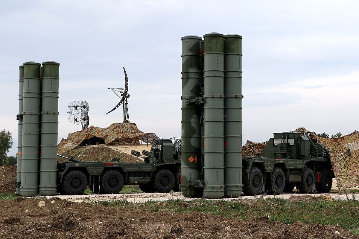 Russian S-400 Triumf missile system