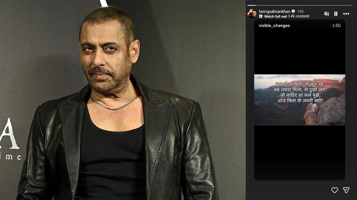 What is Salman Khan trying to say? His cryptic post about happiness has fans speculating