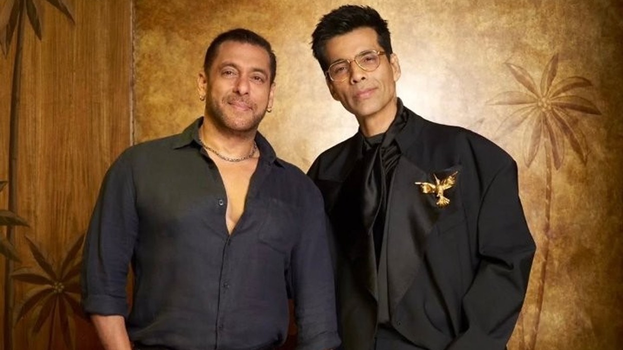 Salman Khan with Karan Johar