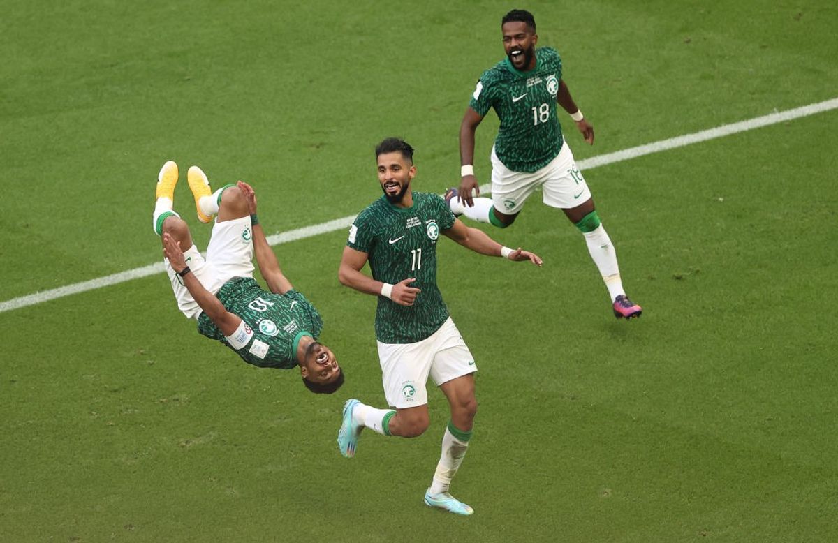 Saudi Arabia beat Argentina 2-1 in World Cup 2022
