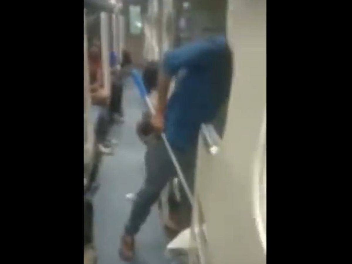 Scene from inside one of the coaches of Coromandel Express, one of the three trains involved in a horrific railway crash in India's Odisha moments before the accident.