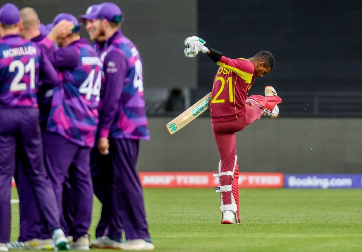 Scotland beat West Indies in T20 World Cup 2022