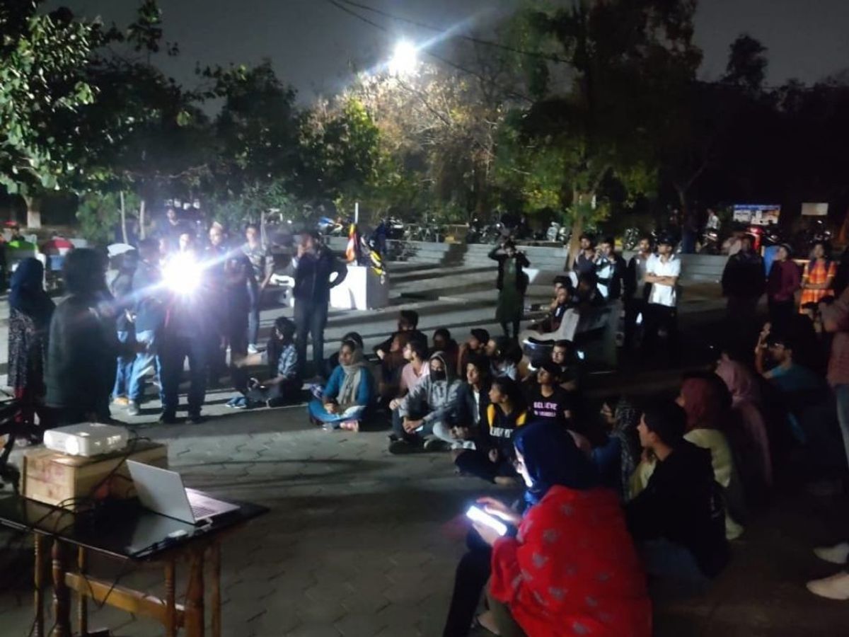 Screening of BBC documentary of Indian PM Narendra Modi at Hyderabad university