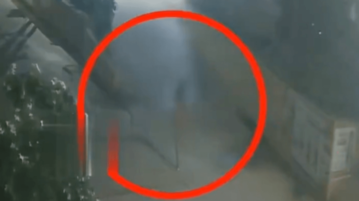 Screenshot of Tejaswini running naked