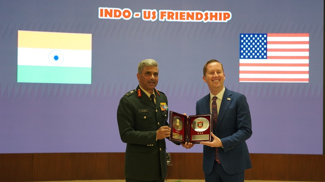 Sergio Gor Indian Army visit