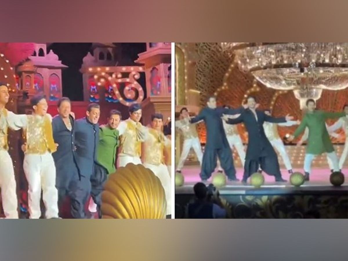 Khan trio dance to ‘Naatu Naatu’ at Anant-Radhika’s pre-wedding bash