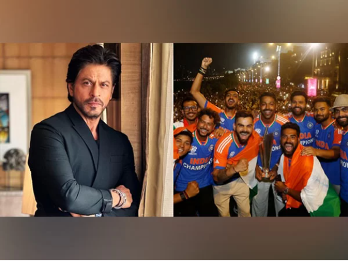 SRK gets emotional after seeing Team India’s T20 WC victory parade