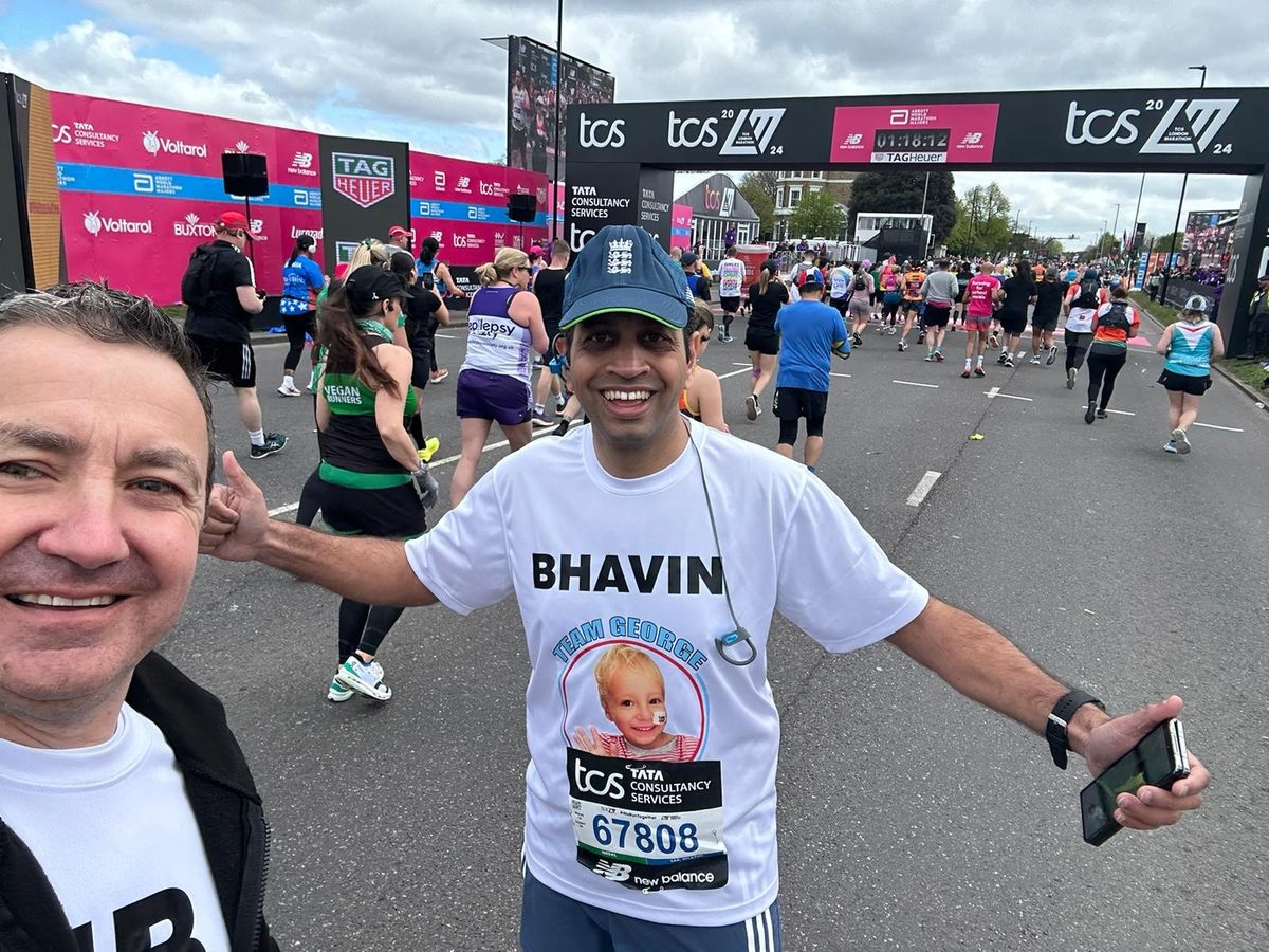 Sigma Pharmaceuticals helps raise £52k for ‘Team George’ at London Marathon