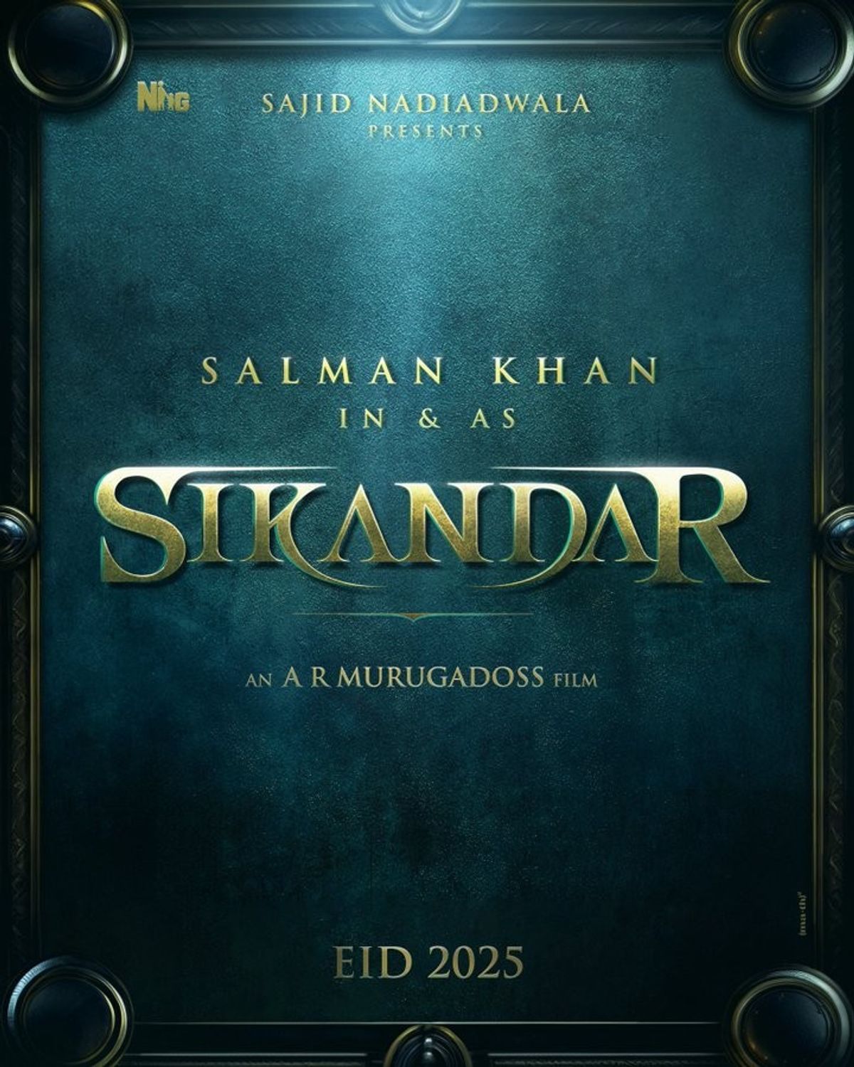 ‘Sikander’: Salman Khan announces his next film on Eid