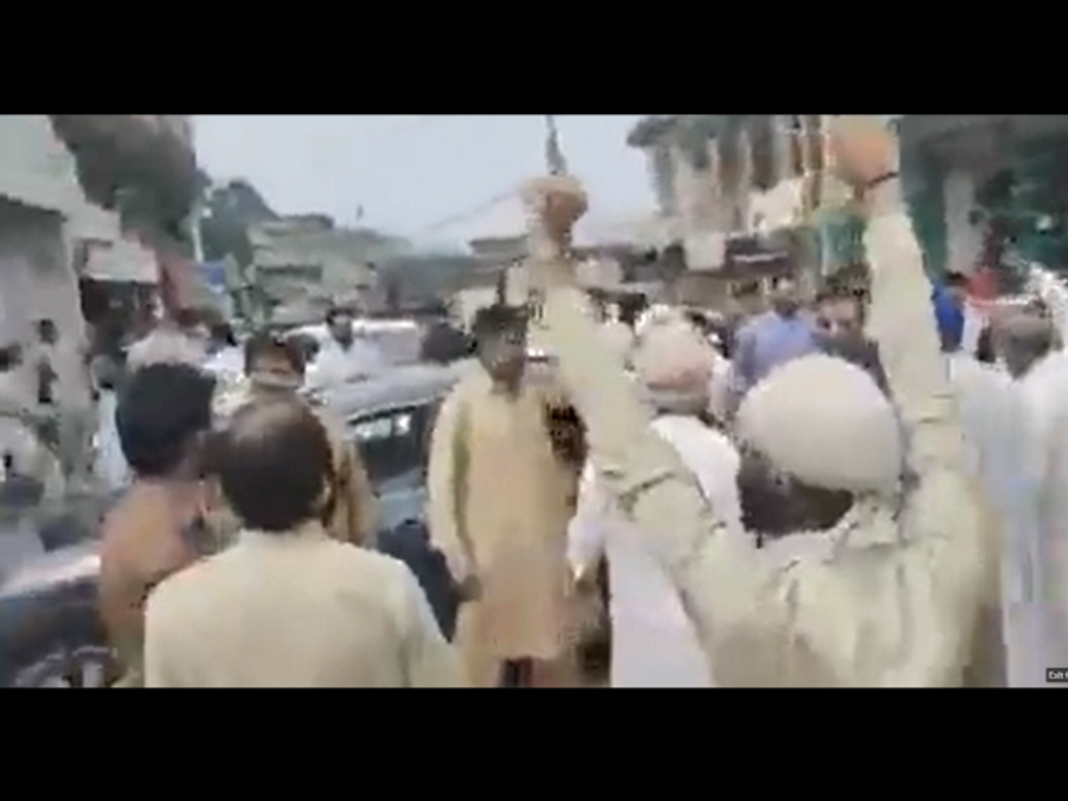 Sikh community protests in Pakistan
