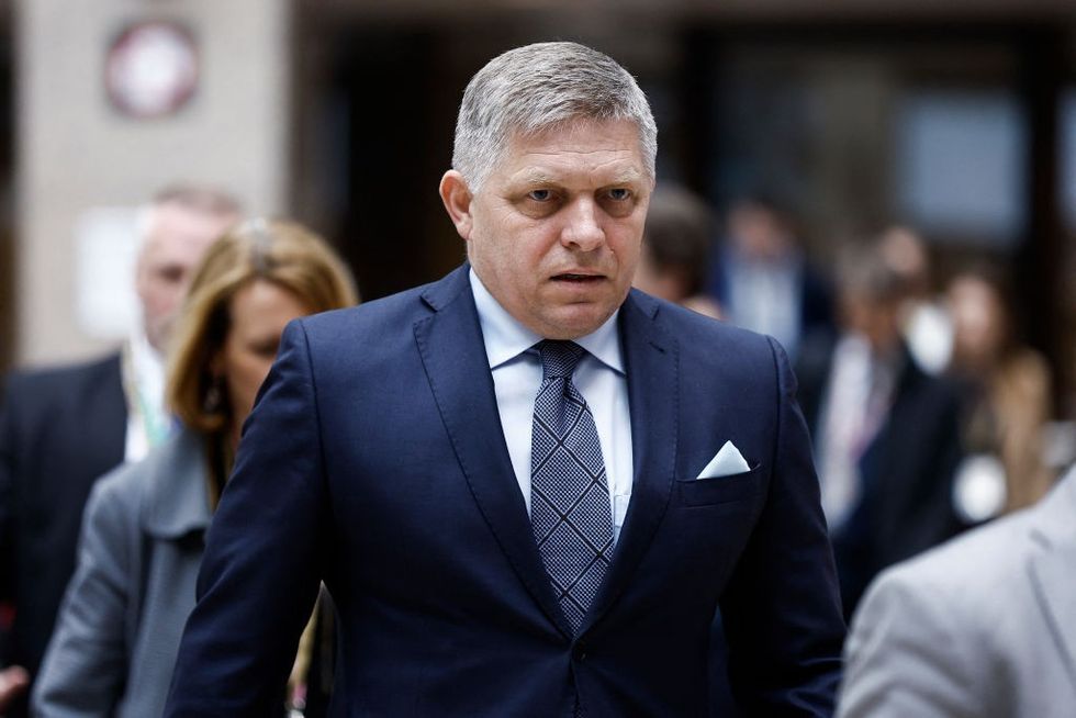 Slovak prime minister Robert Fico