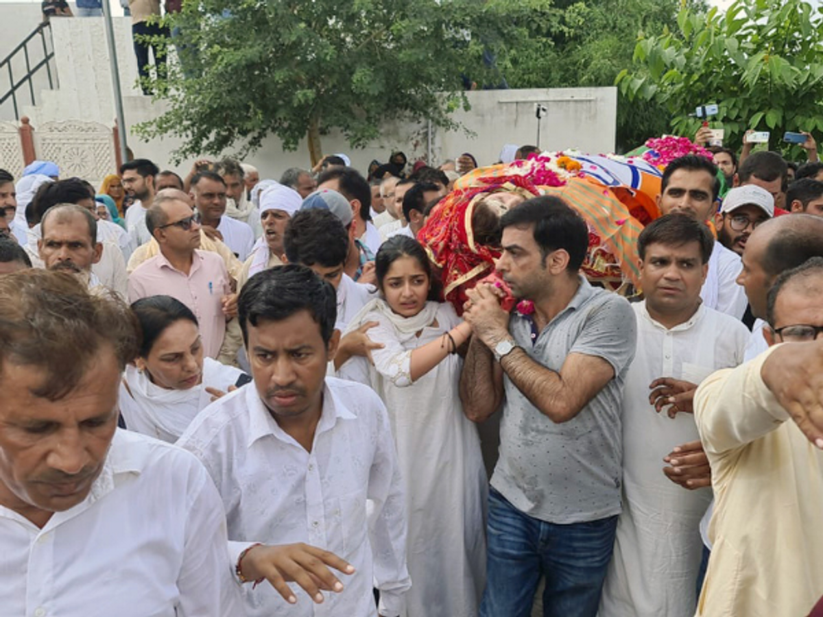 Sonali Phogat last rites