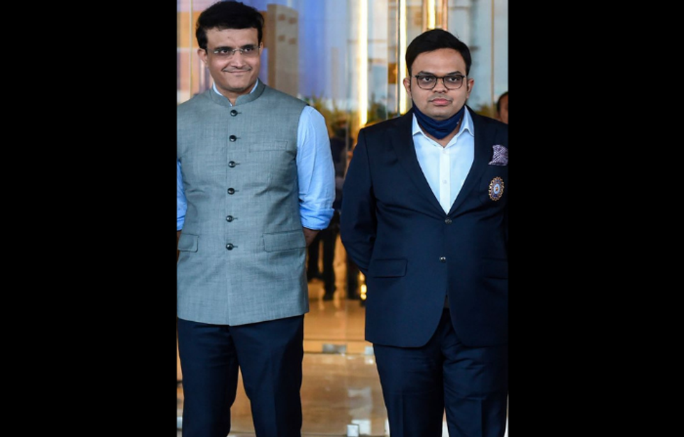 Sourav Ganguly Jay Shah