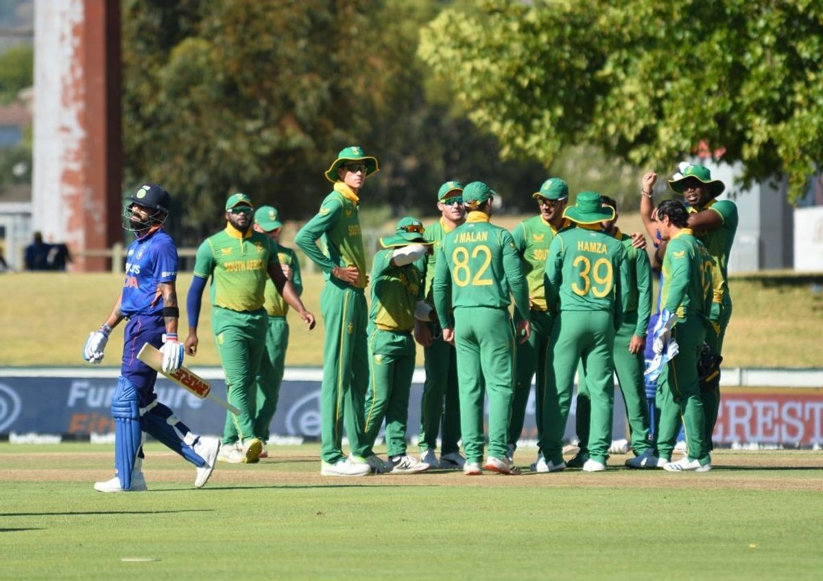 South Africa India 1st one day international Virat Kohli