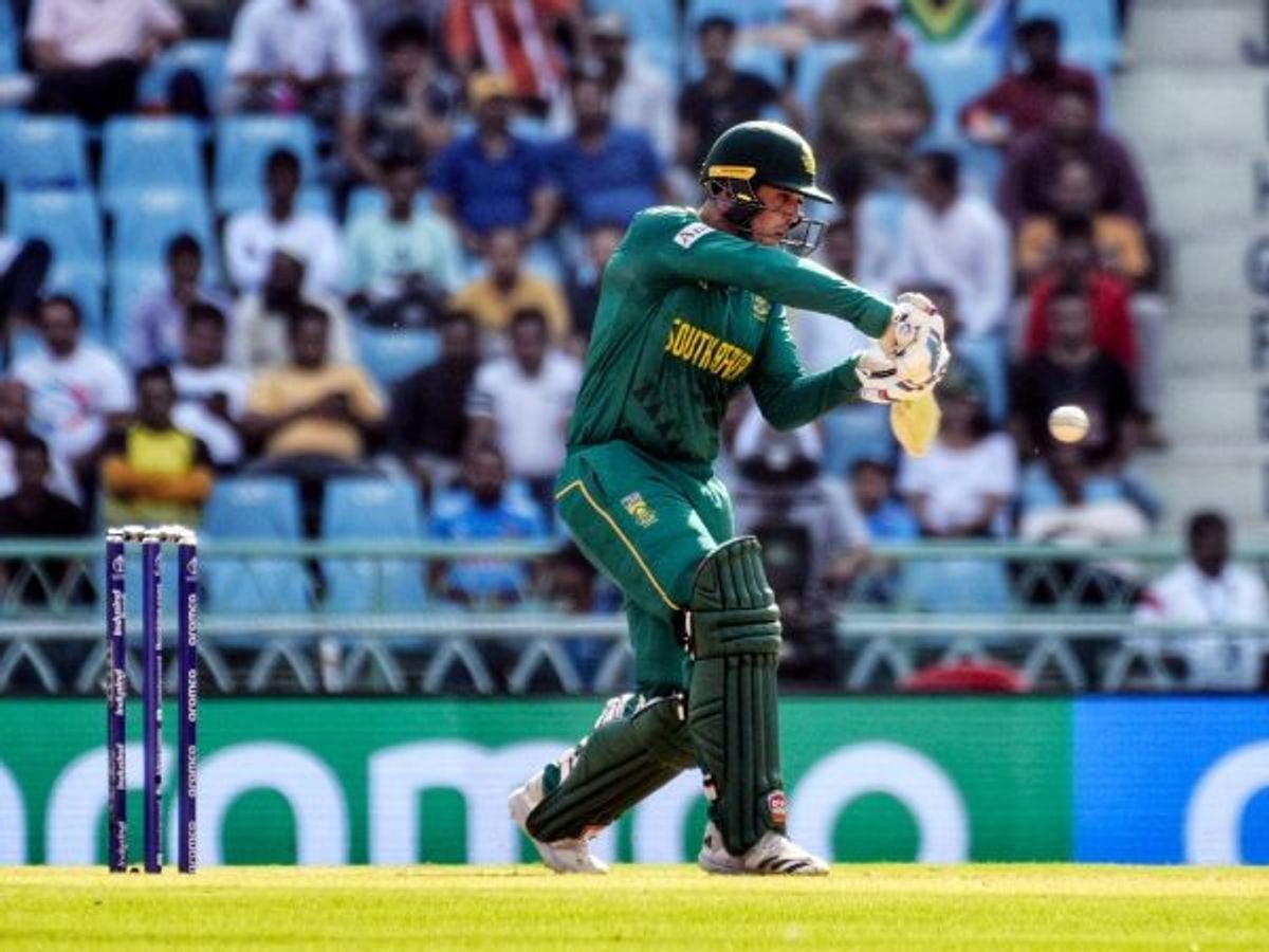South Africa's Quinton de Kock scored two consecutive hundreds in World Cup 2023