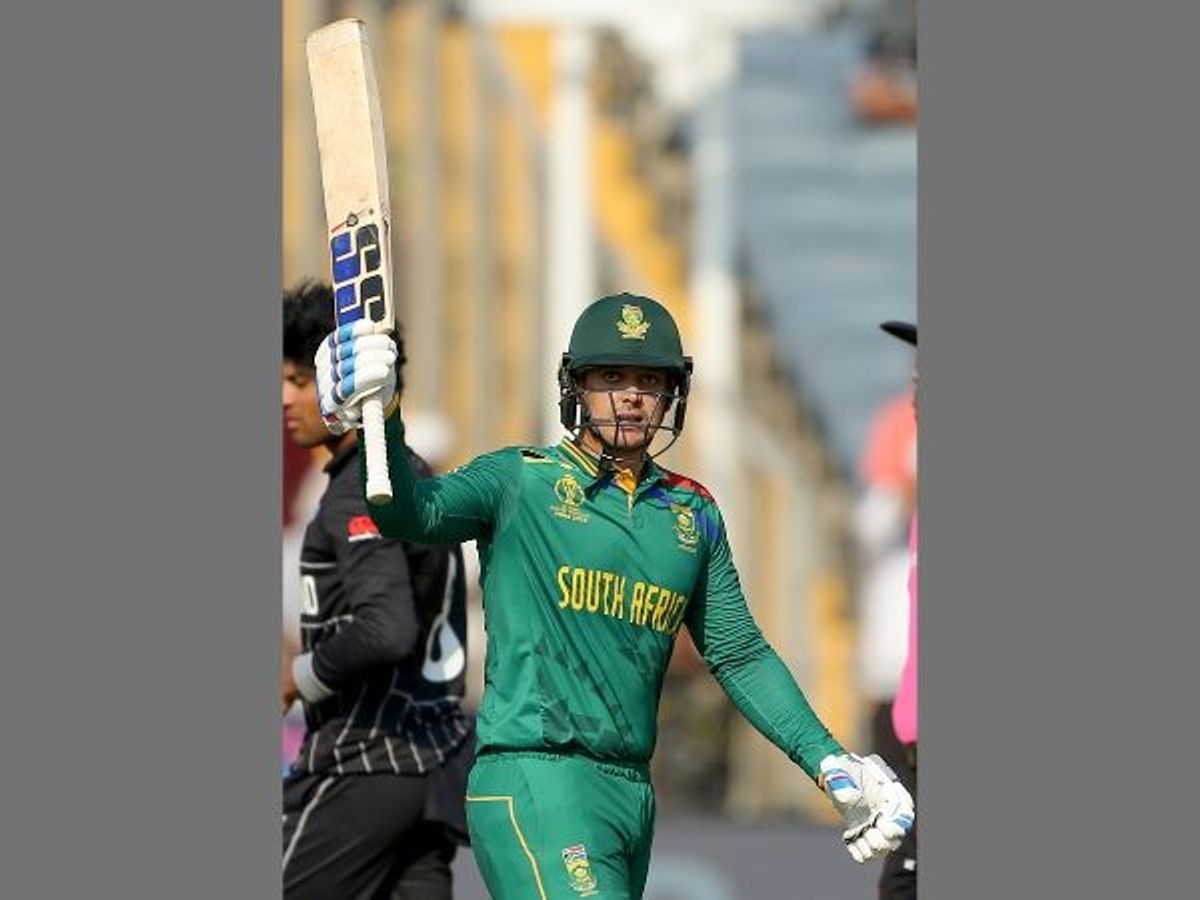 South Africa's Quinton de Kock scores 4th century of World Cup 2023