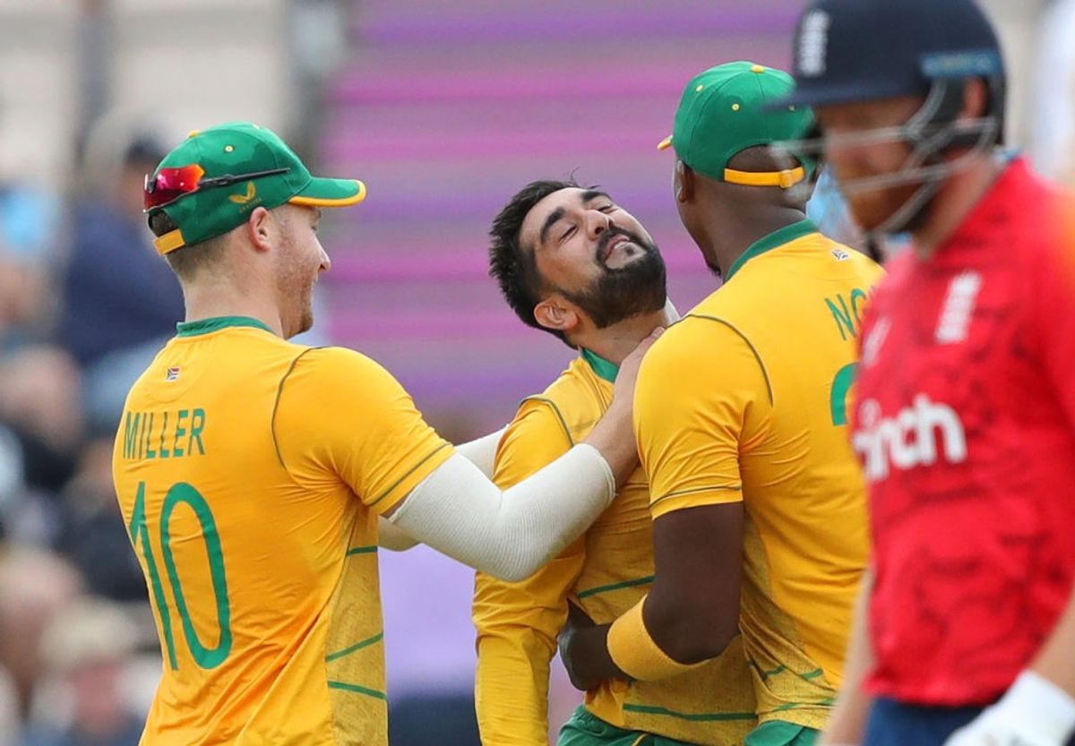 South Africa spinner Tabraiz Shasmi