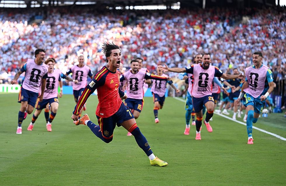 Spain and Argentina at New York New Jersey Stadium