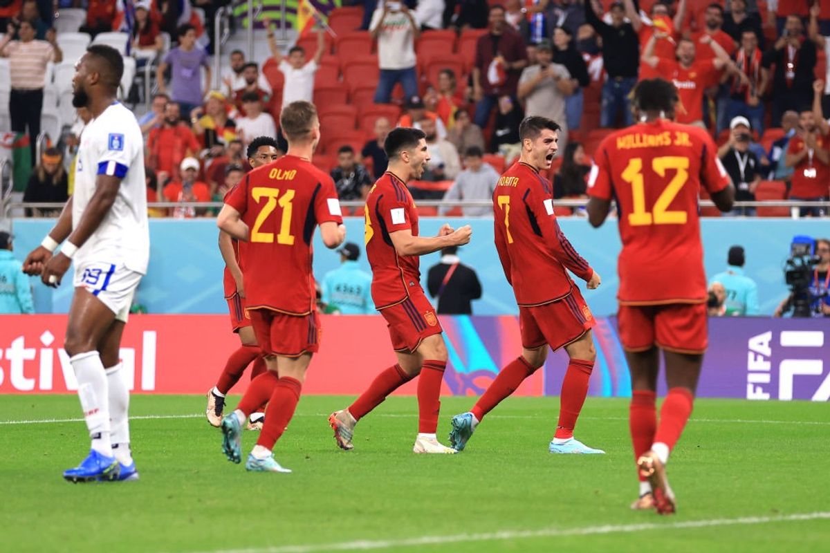 Spain beat Costa Rica 7-0 in Fifa World Cup 2022