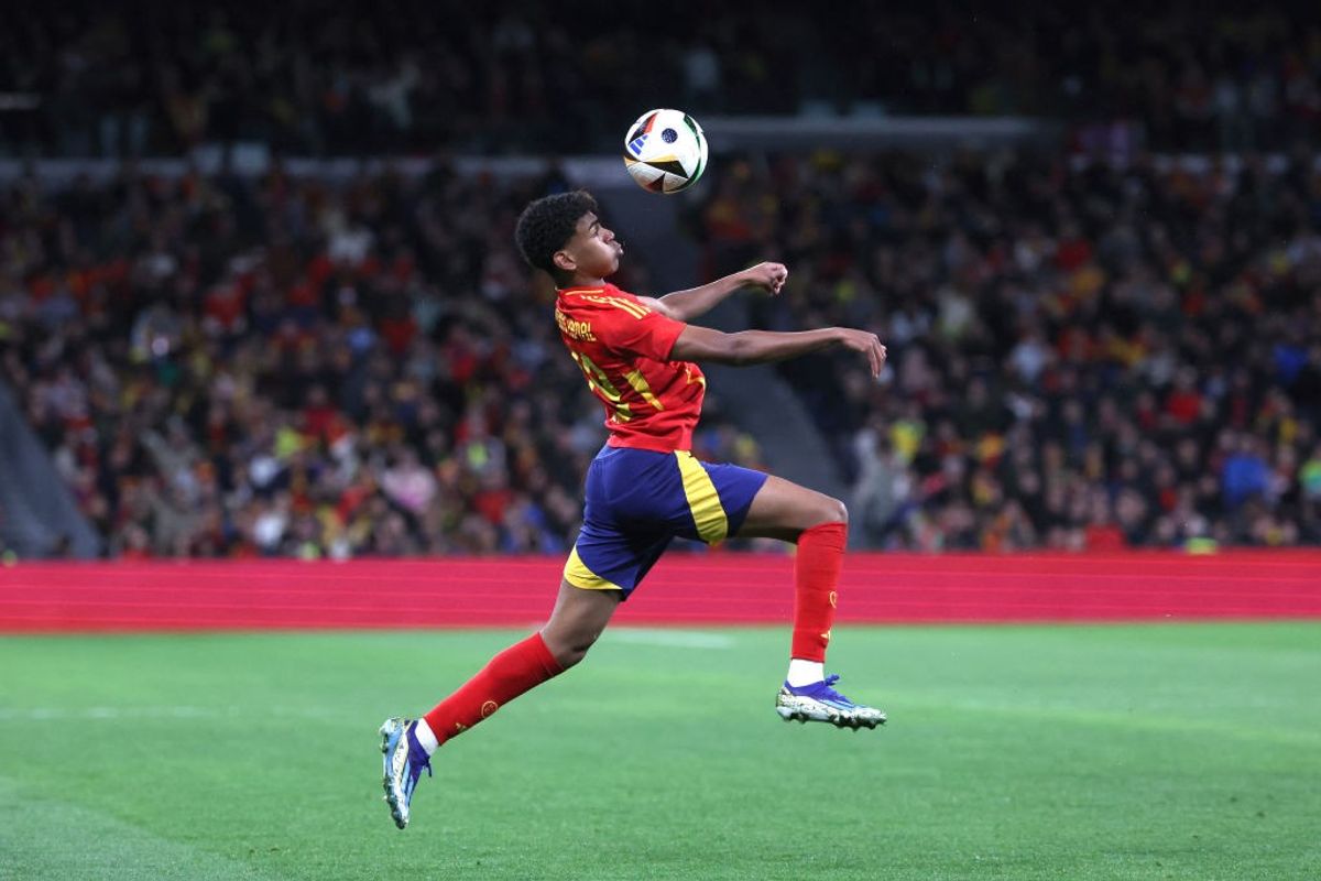 Spain footballer Lamine Yamal