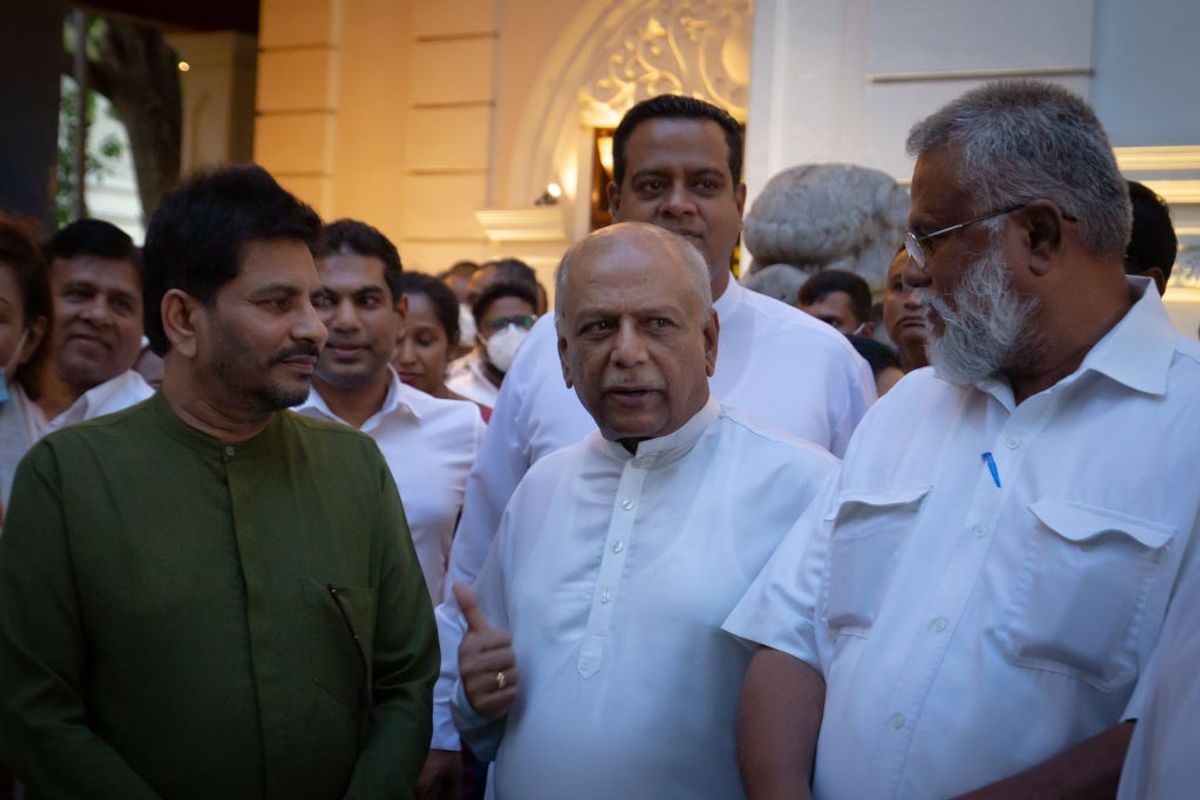 Sri Lanka prime minister Dinesh Gunawardena