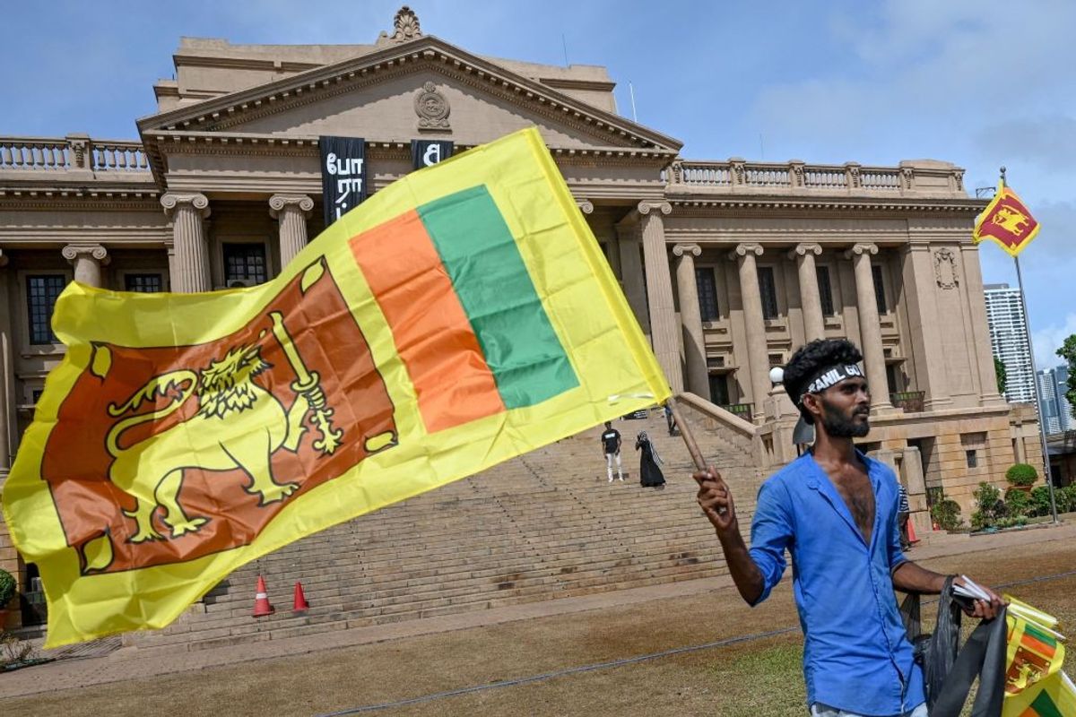 Sri Lanka protest