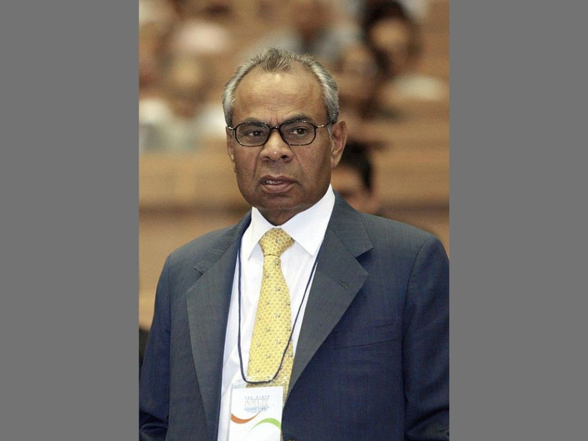 Srichand Hinduja in New Delhi in September 2005.