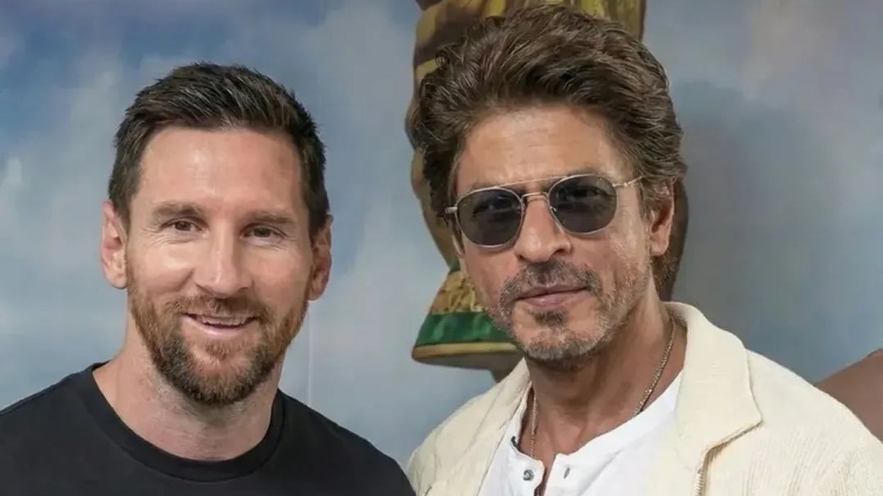 SRK Welcomes Lionel Messi in Kolkata; GOAT India Tour 2025