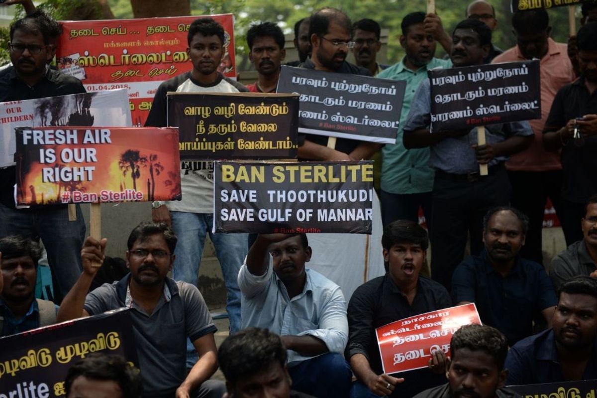 Sterlite Copper protest