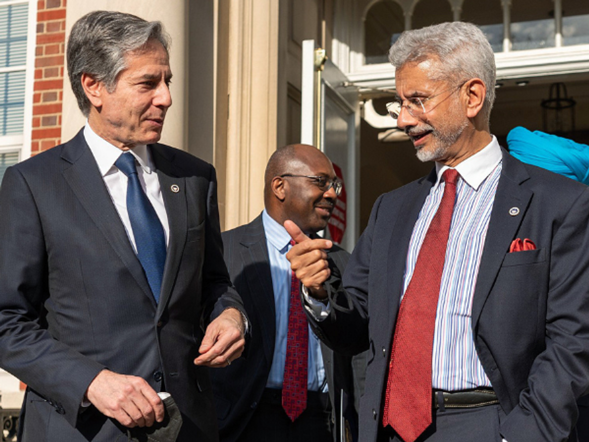 Subrahmanyam Jaishankar and Antony Blinken