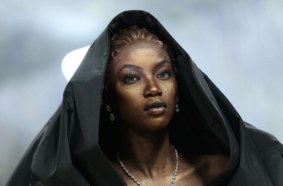 Sudanese-US model Anok Yai at 2026 Met Gala