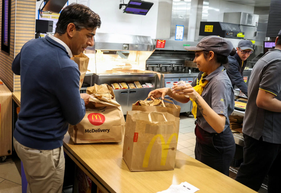sunak mcdonalds reuters  1