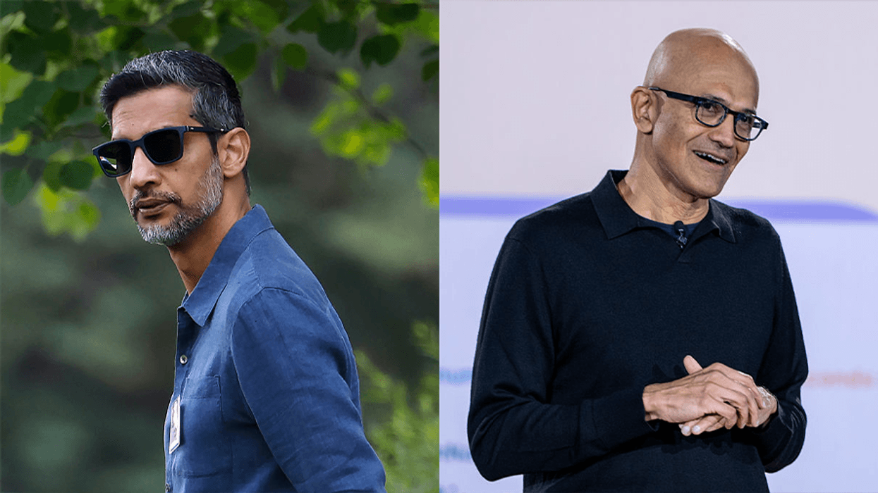 Sundar Pichai, Satya Nadella- Top 10 in Fortune100 PowerList