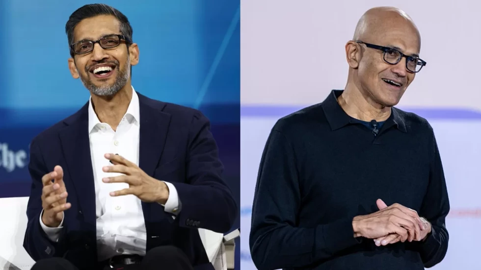 Sundar Pichai, Satya Nadella