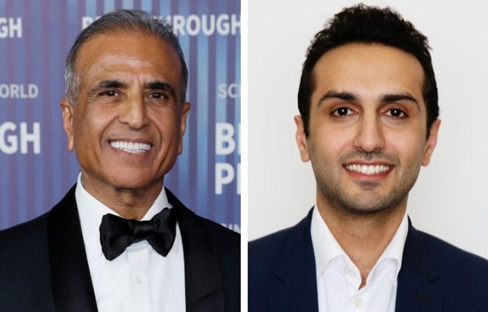 Sunil Mittal and Shravin Mittal