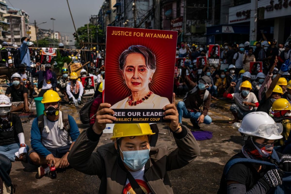 Myanmar disallows Indian envoy to meet Aung San Suu Kyi